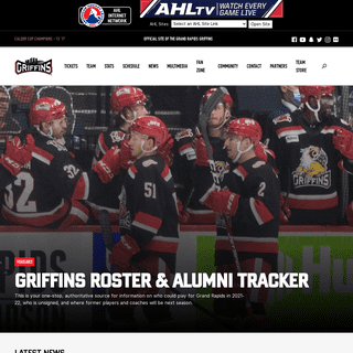 Grand Rapids Griffins - AHL Affiliate of the Detroit Red Wings
