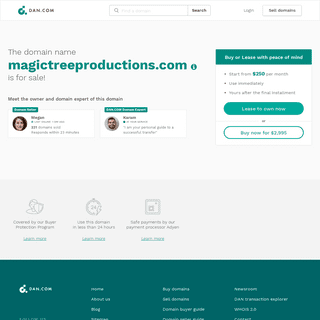 A complete backup of https://magictreeproductions.com