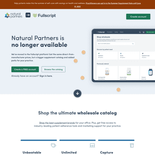 A complete backup of https://naturalpartners.com