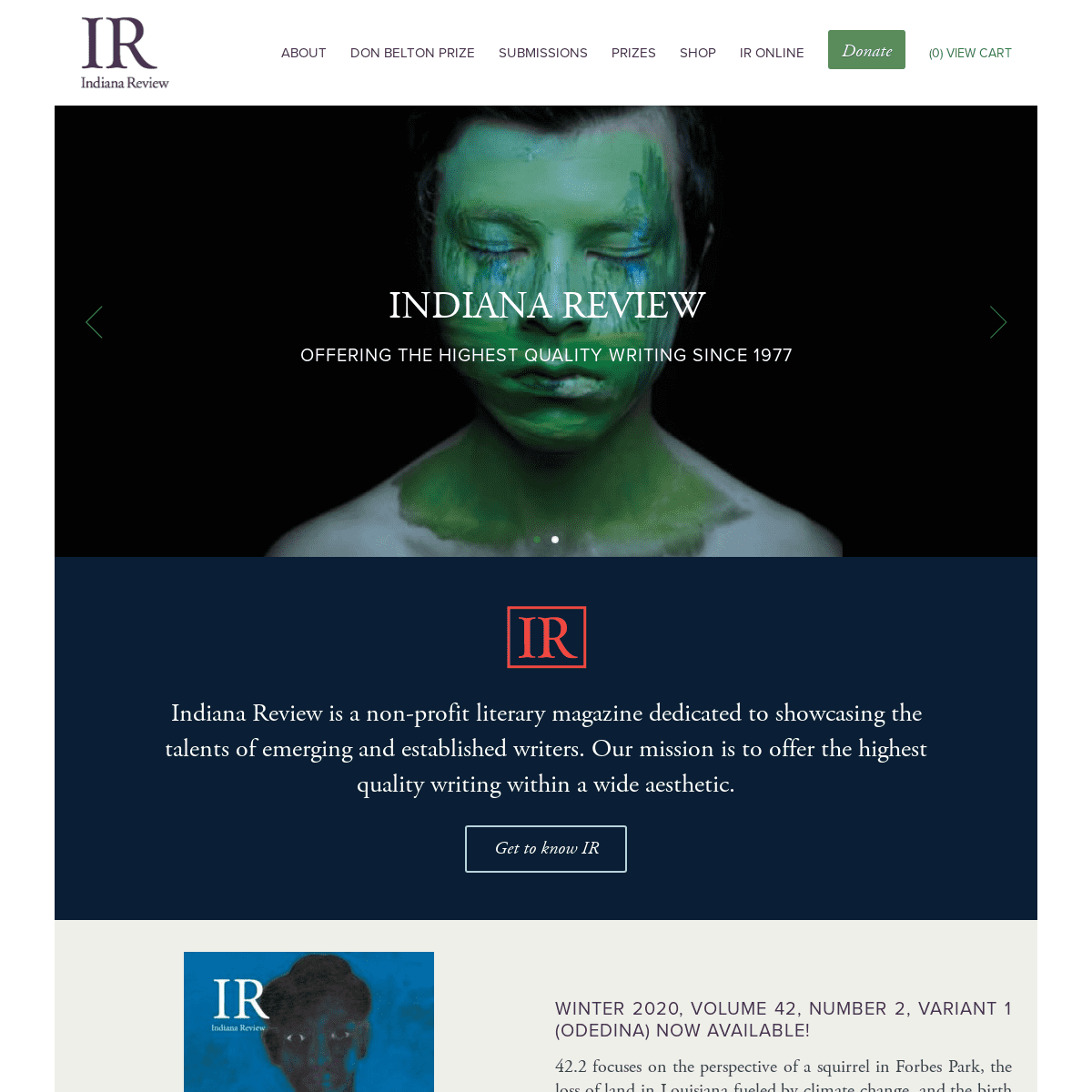A complete backup of https://indianareview.org