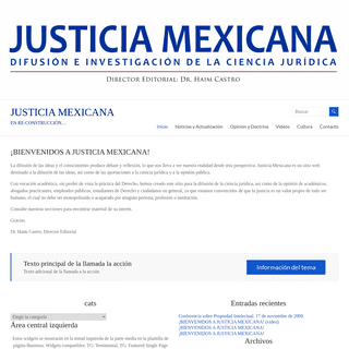 A complete backup of https://justiciamexicana.org