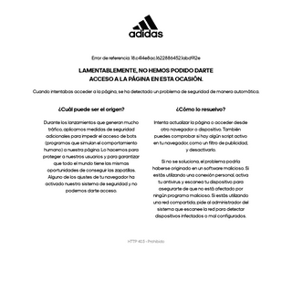A complete backup of https://adidas.es