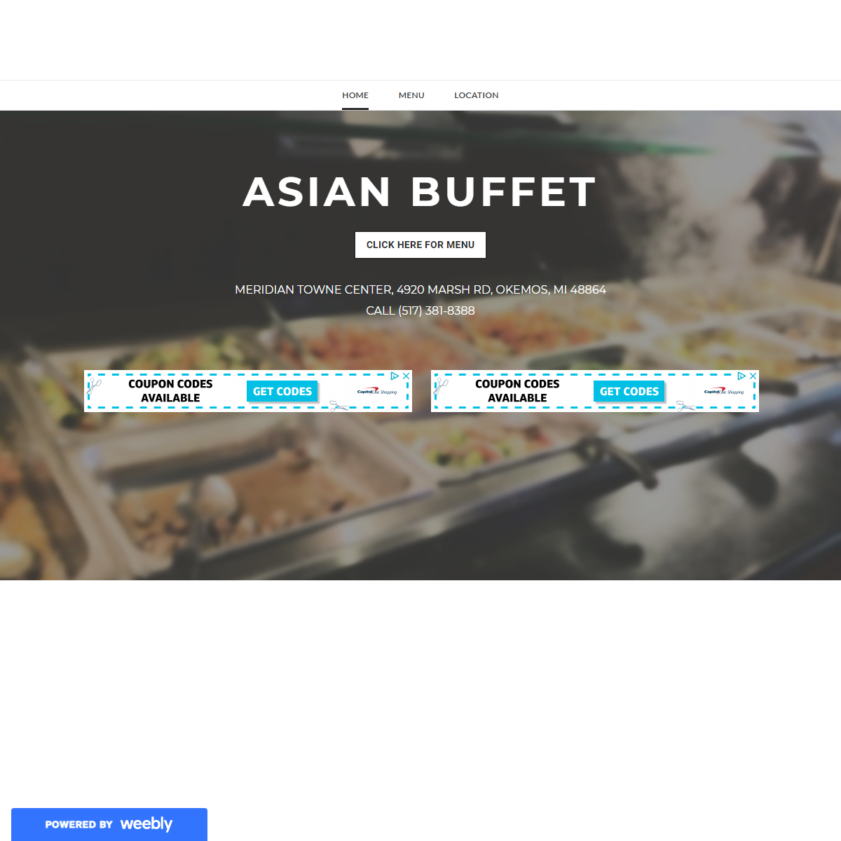 Asian Buffet - Home