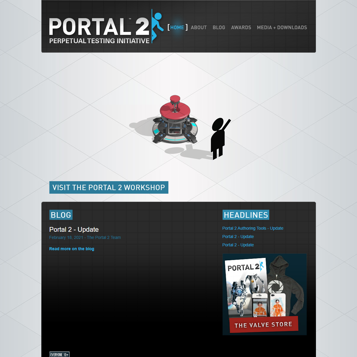 A complete backup of http://www.thinkwithportals.com/