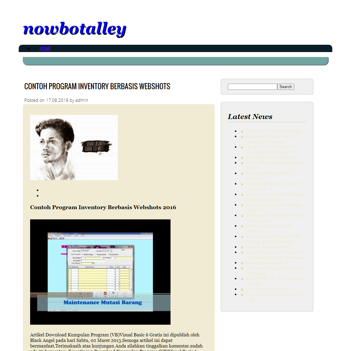 A complete backup of https://nowbotalley.netlify.app/contoh-program-inventory-berbasis-webshots.html