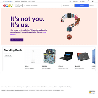 Error Page - eBay