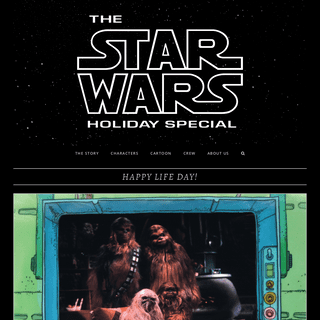 A complete backup of https://starwarsholidayspecial.com