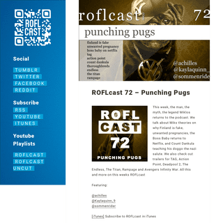 ROFLcast â€“ ROFLcast a nerd podcast that roasts the news