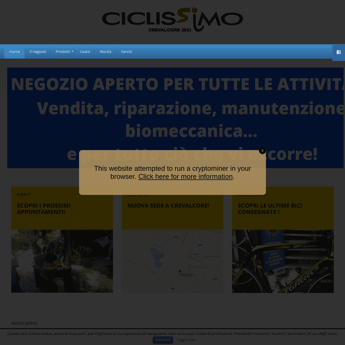 A complete backup of https://ciclissimo.it