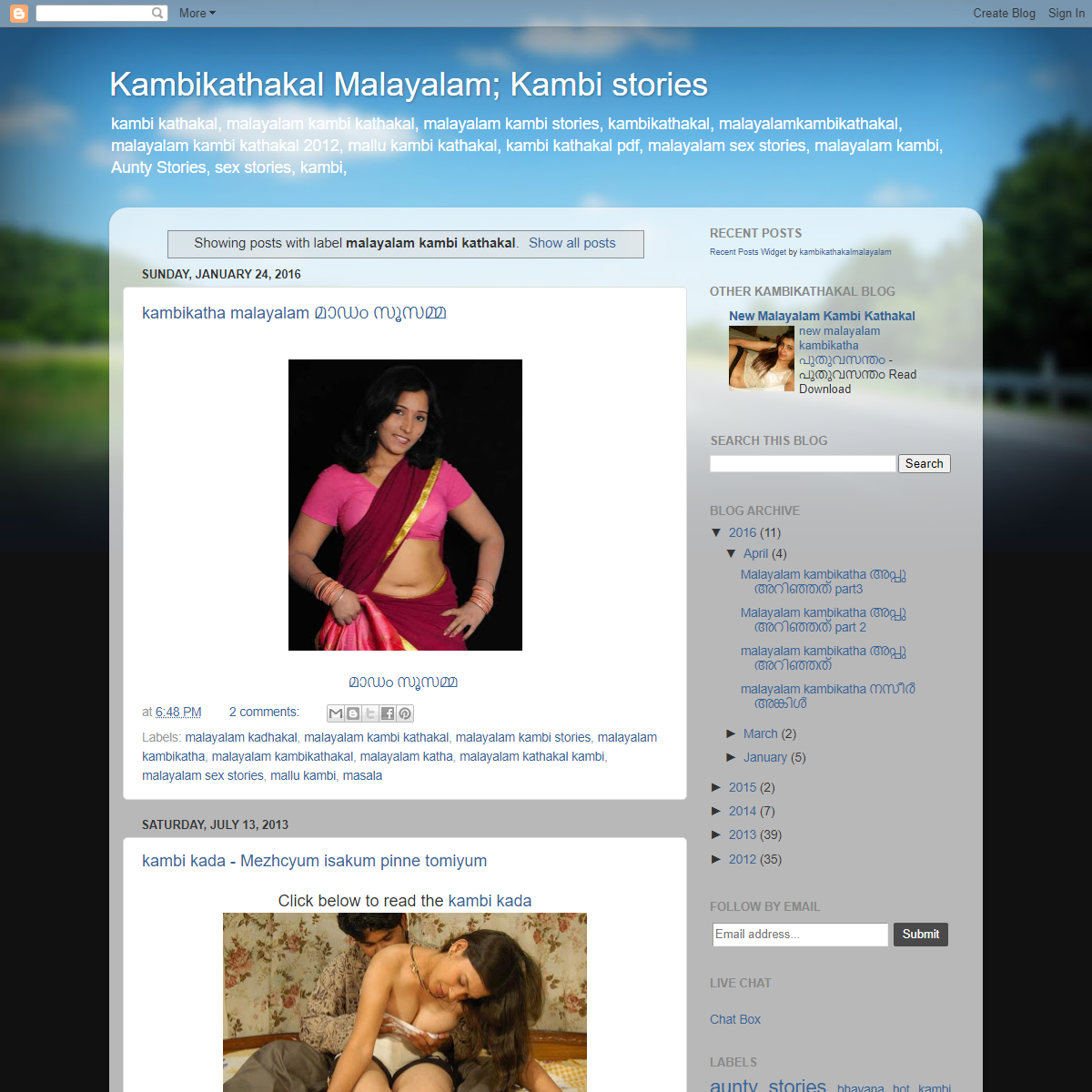 A complete backup of https://kambikathakalmalayalam.blogspot.com/search/label/malayalam%20kambi%20kathakal