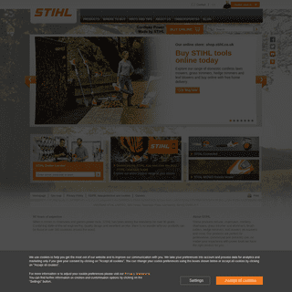 A complete backup of https://stihl.co.uk