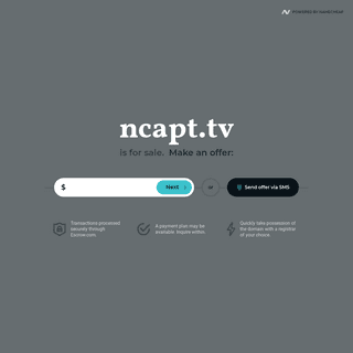 ncapt.tv is for sale