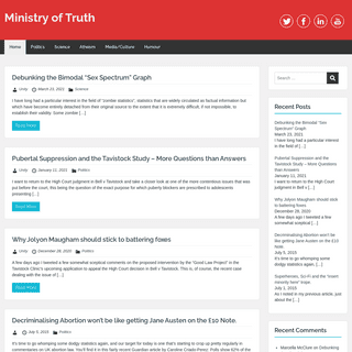 Ministry of Truth â€“ Just another WordPress site