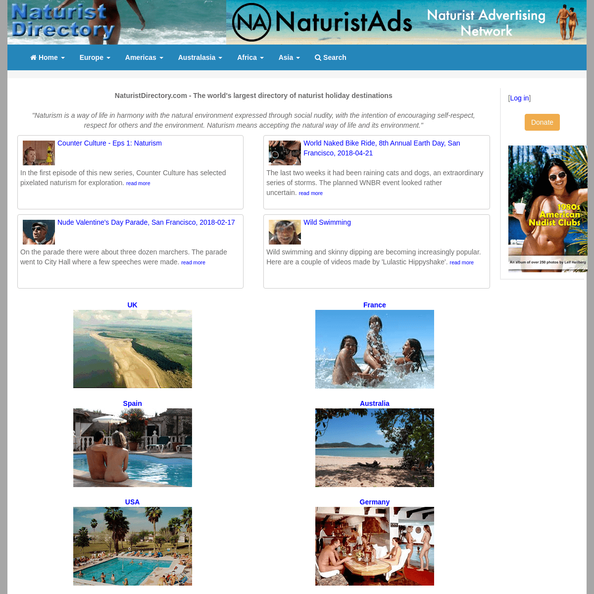 A complete backup of http://www.naturistdirectory.com/