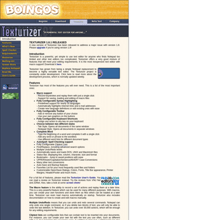 Texturizer from Boingos -- Part of Spunknetwork Inc.