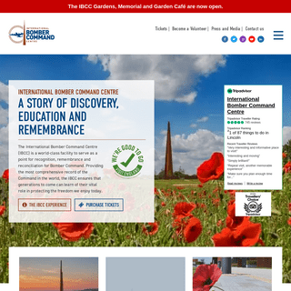 A story of Discovery, Education and Remembrance - International Bomber Command Centre