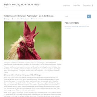 Ayam Kurung Abar Indonesia - Biyaagaw