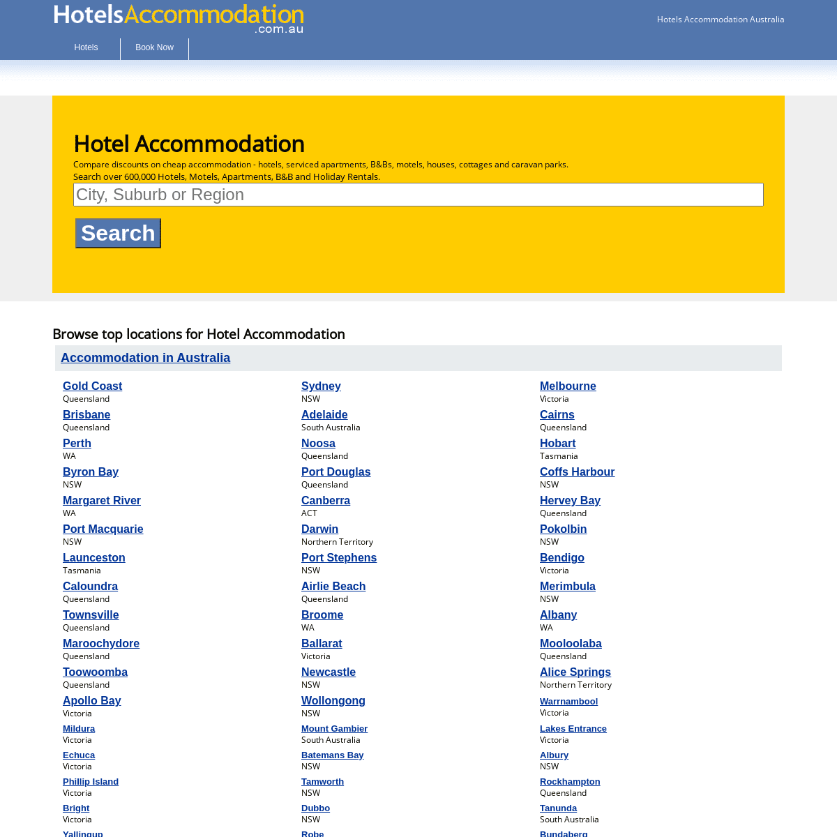 A complete backup of https://hotelsaccommodation.com.au