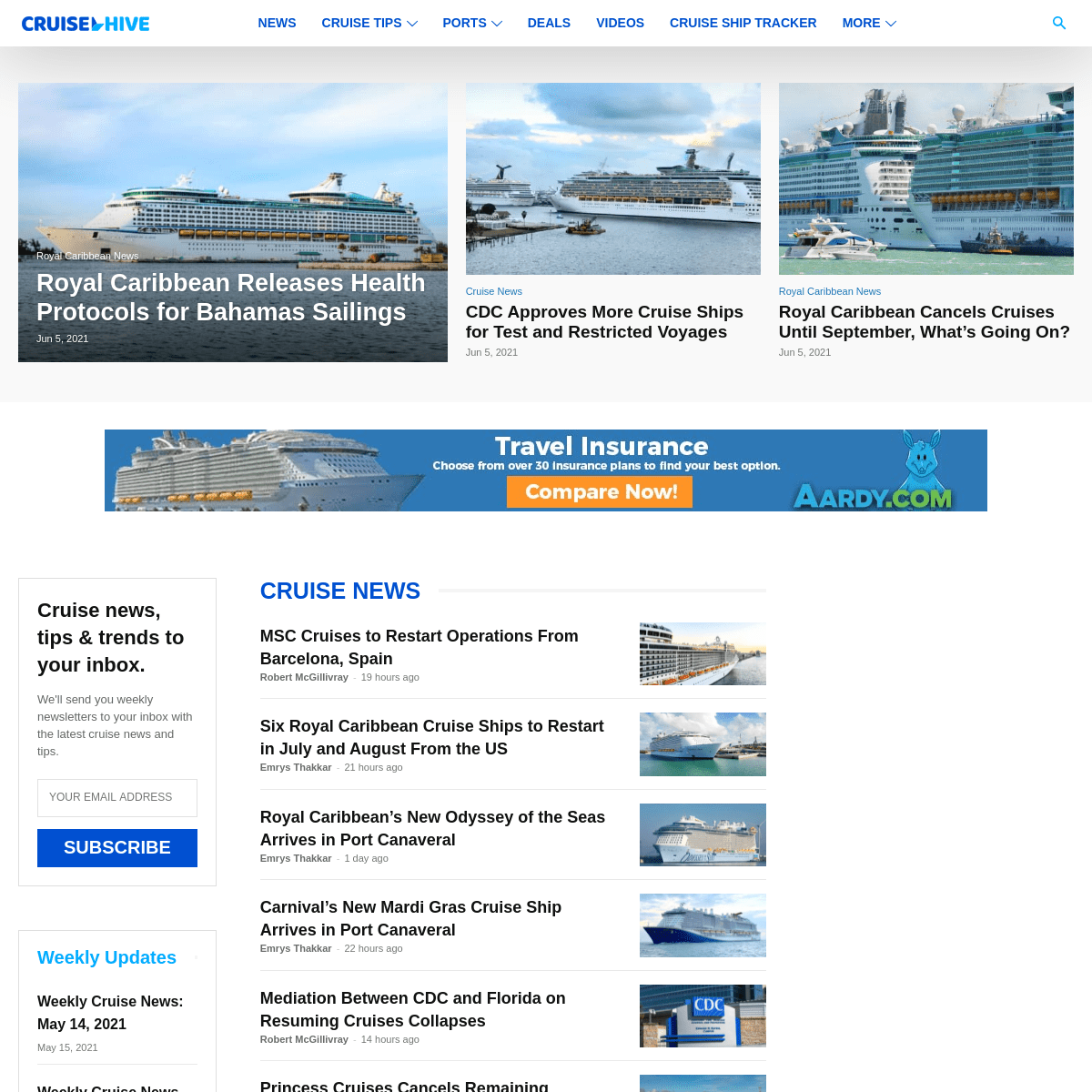 A complete backup of https://cruisehive.com