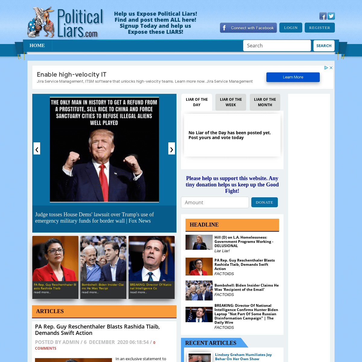 A complete backup of https://politicalliars.com