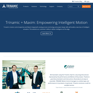 A complete backup of https://trinamic.com