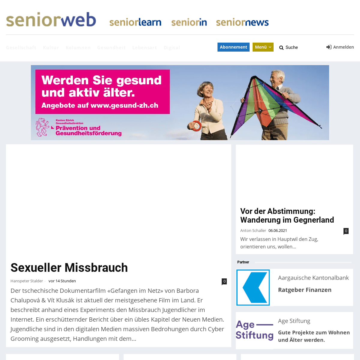 A complete backup of https://seniorweb.ch