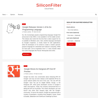 A complete backup of https://siliconfilter.com