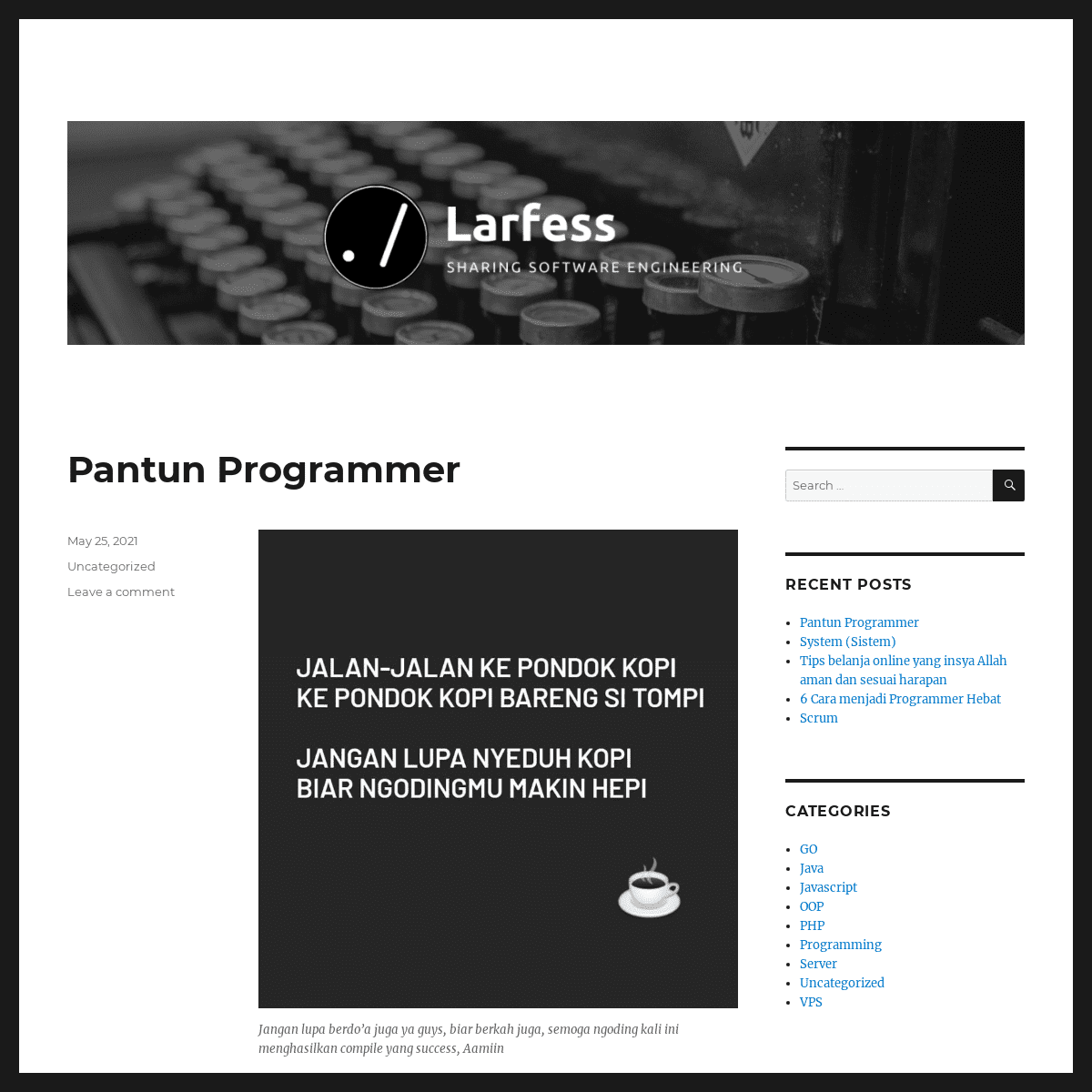A complete backup of https://larfess.com