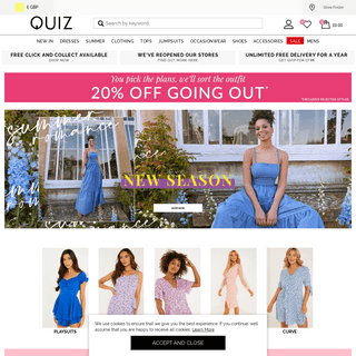 A complete backup of https://quizclothing.co.uk