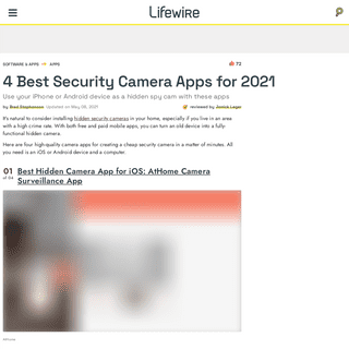 A complete backup of https://www.lifewire.com/best-security-camera-apps-4176111