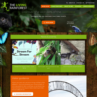 Visit the Living Rainforest
