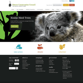 Nature Conservation Council - Nature Conservation Council of New South Wales Australia