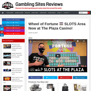 A complete backup of https://gamblingsitesreviews.com/2021/03/14/wheel-of-fortune-%f0%9f%8e%b0-slots-area-now-at-the-plaza-casin