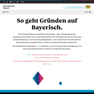 A complete backup of https://gruenderland.bayern