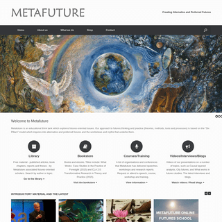 Home Page - Metafuture- Futures Studies by Sohail Inayatullah and Ivana MilojeviÄ‡