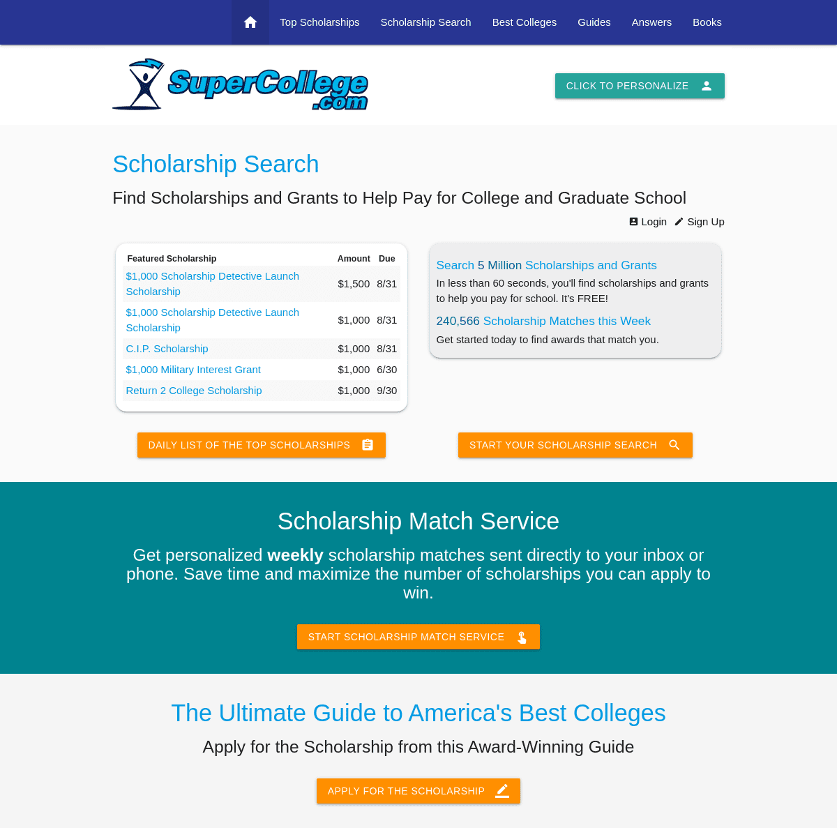 A complete backup of https://supercollege.com