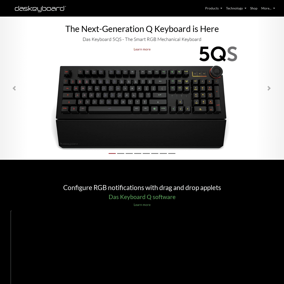 A complete backup of https://daskeyboard.com