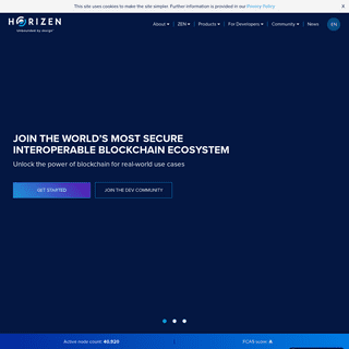 A complete backup of https://horizen.io