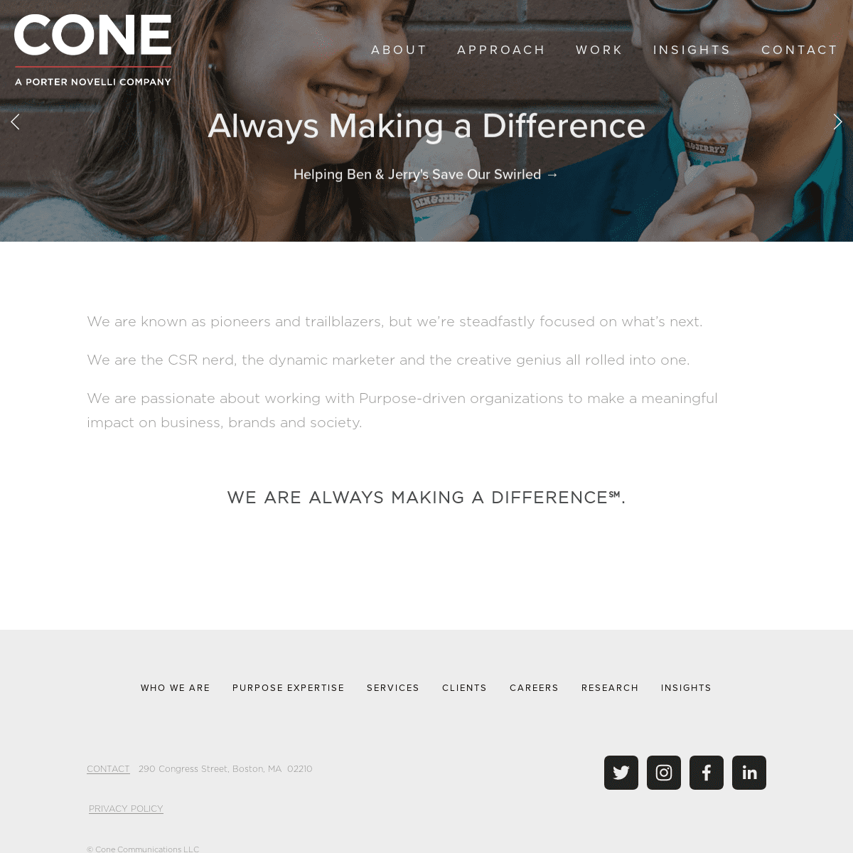 A complete backup of https://coneinc.com