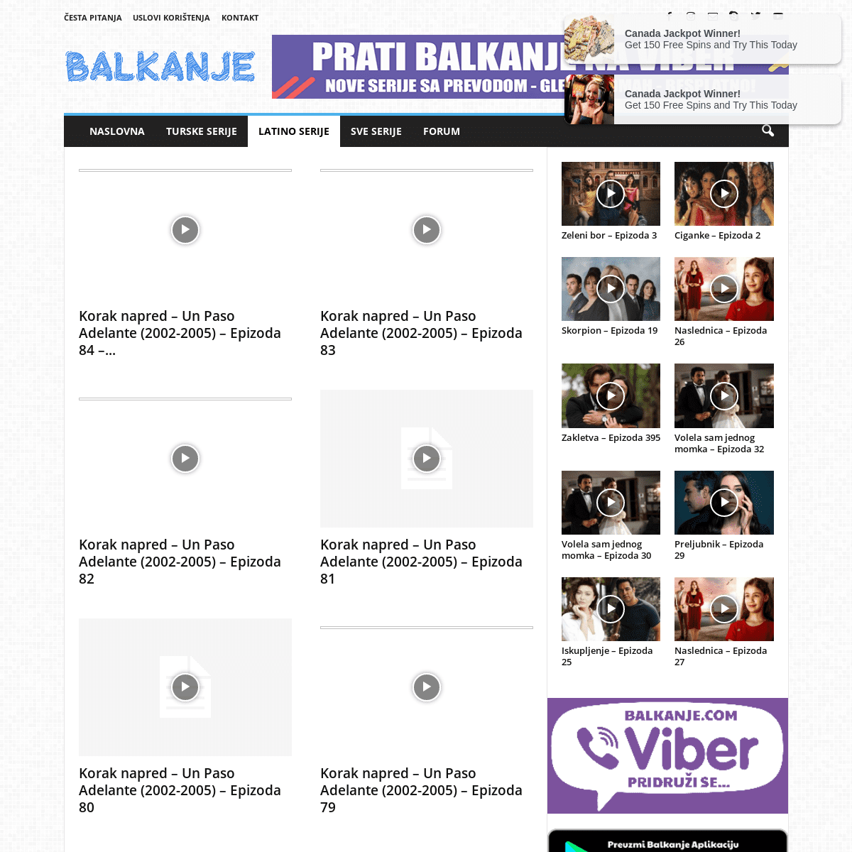 A complete backup of https://balkanje.com/latino-serije/korak-napred-2002-2005/