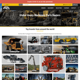 AGA Parts - Truck & Heavy Machinery Equipment Parts Online