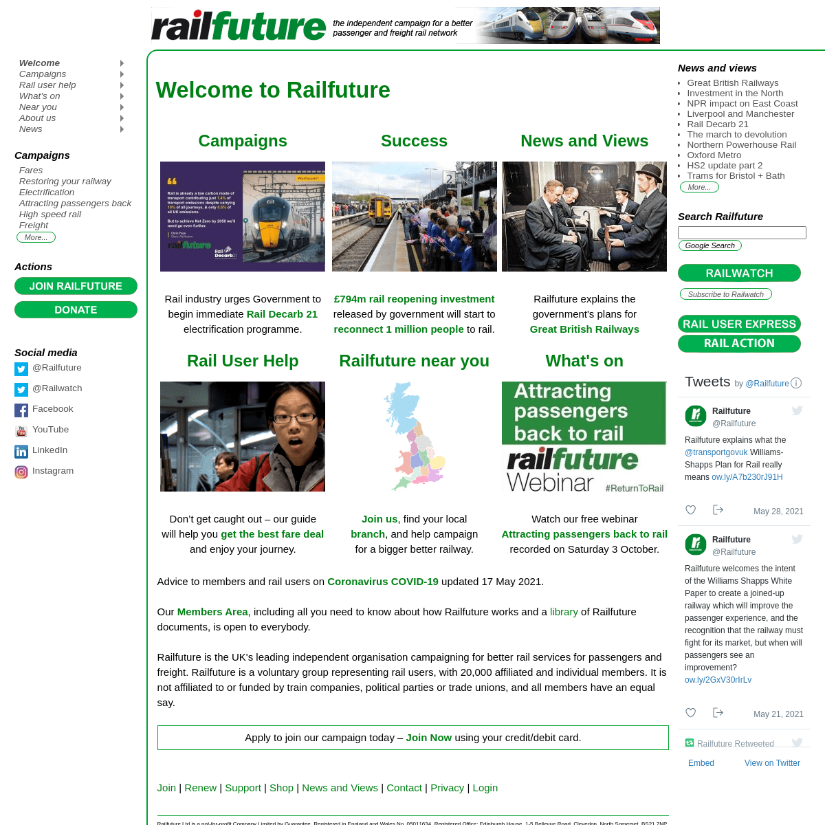 A complete backup of https://railfuture.org.uk