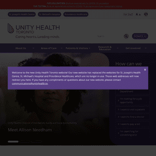 A complete backup of https://unityhealth.to