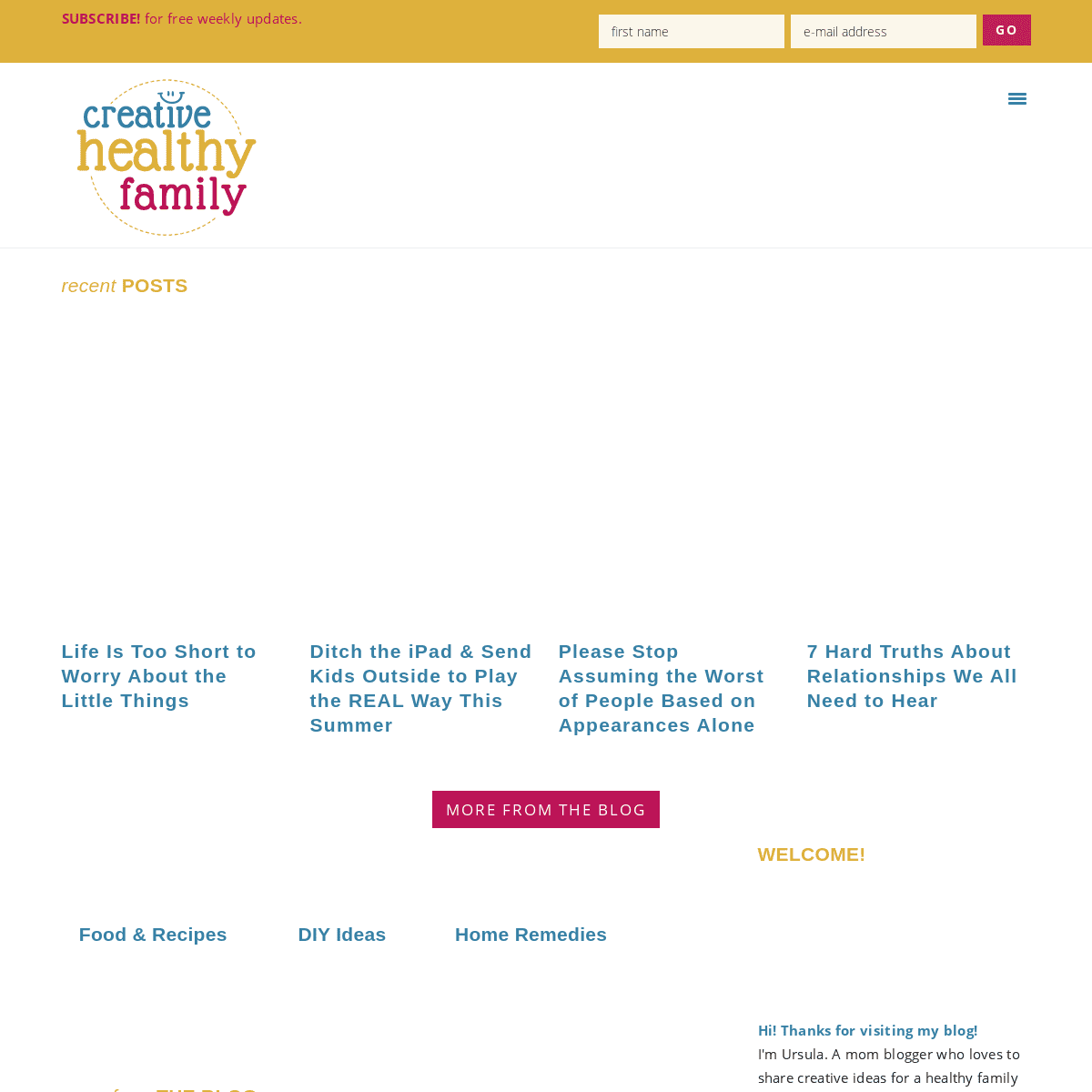 A complete backup of https://creativehealthyfamily.com