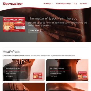 A complete backup of https://thermacare.com