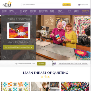 A complete backup of https://thequiltshow.com