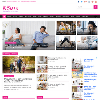 Dot Com Women - Online Women`s Lifestyle Magazine