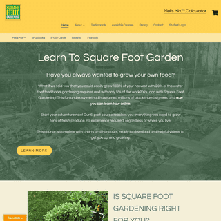 A complete backup of https://squarefootgardening.com