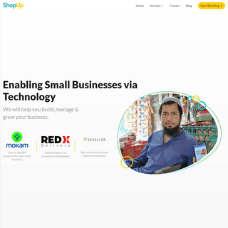 ShopUp - Enabling Small Businesses via Technology.