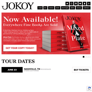 JOKOY.COM - Official website of comedian Jo Koy